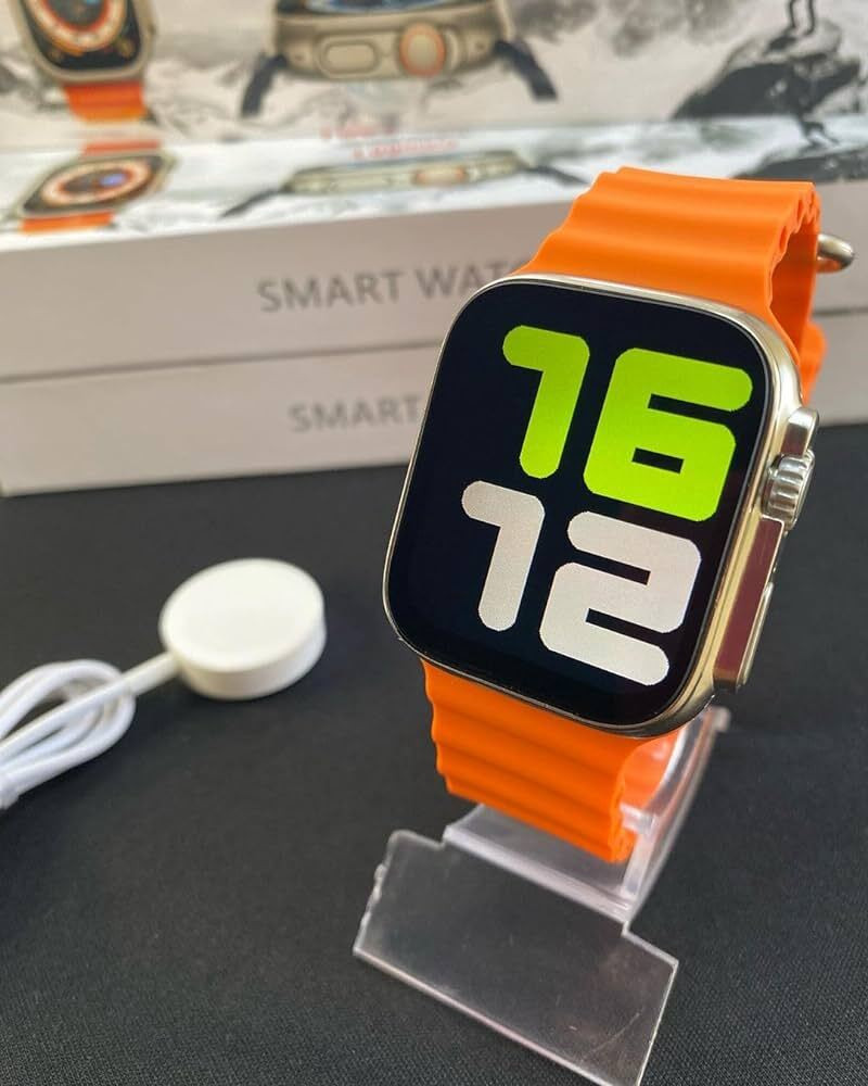 Veera T 800 Ultra Smart Watch with 1.99 INCH Infinite Display Orange Smartwatch Price in India Buy Veera T 800 Ultra Smart Watch with 1.99 INCH Infinite Display Orange Smartwatch online at Flipkart ...