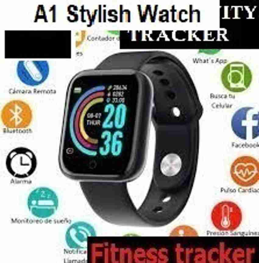 AZSY S720 D20 ADVANCEHEART RATE BLUETOOTH SMART WATCH BLACK PACK