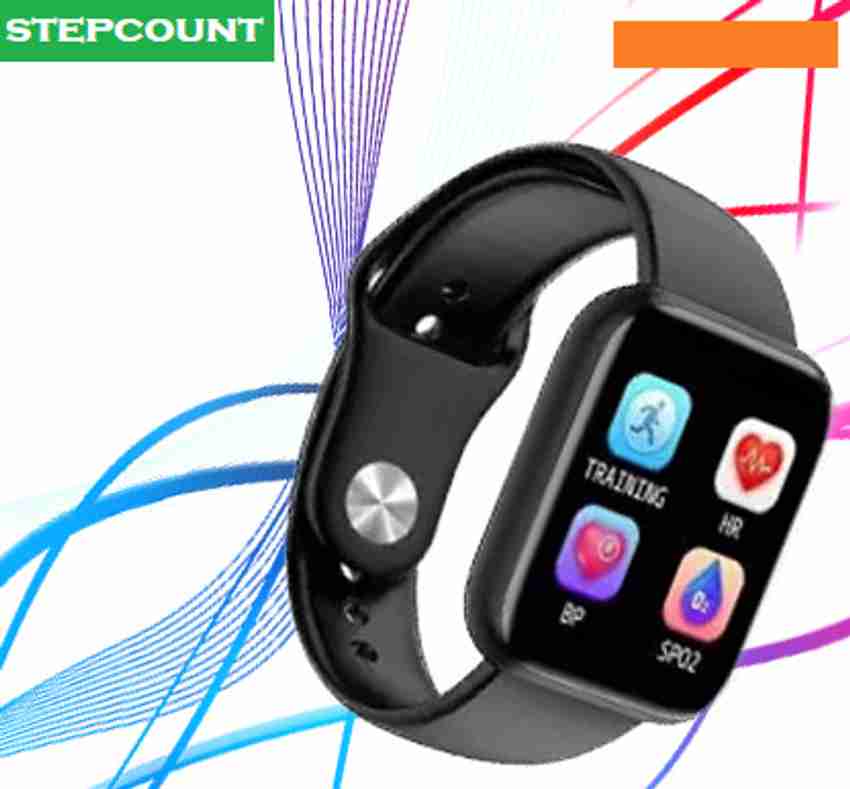 Bymaya VX747 Y68 MAX CALORIE COUNT SMARTWATCH BLACK PACK OF 1