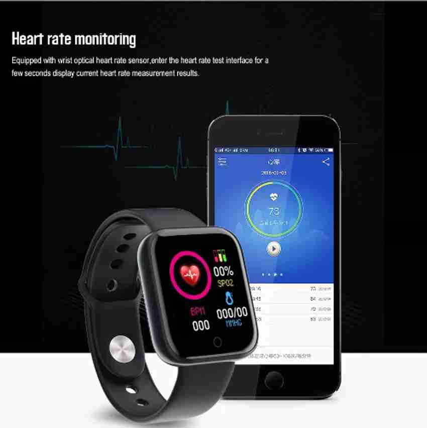 FRONY AY 829A Y68 D20 WATERPROOF TOUCH SMARTWATCH WITH WORKOUT