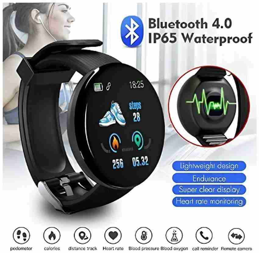 D18 fitness bracelet blood deals pressure bluetooth heart rate monitor