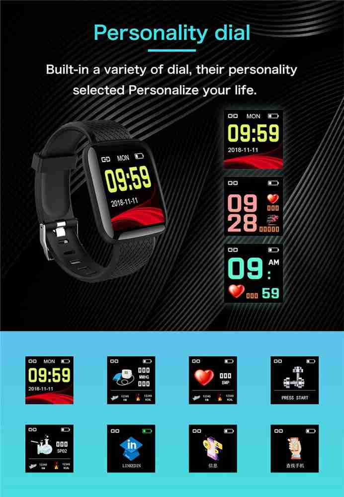 116 plus smart deals bracelet app