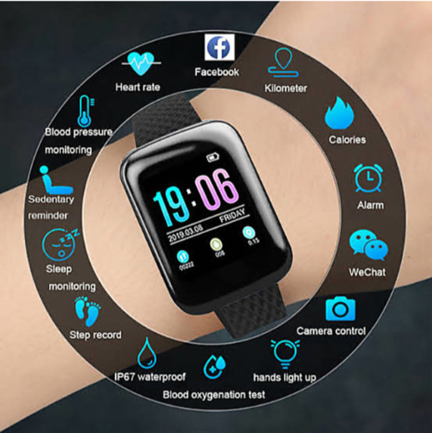 Clairbell ATY 681A 116PLUS SMART BRACELET D13 HEART RATE WATERPROOF SMARTWATCH MEN WOMEN Smartwatch Price in India Buy Clairbell ATY 681A 116PLUS SMART BRACELET D13 HEART RATE WATERPROOF SMARTWATCH ME...