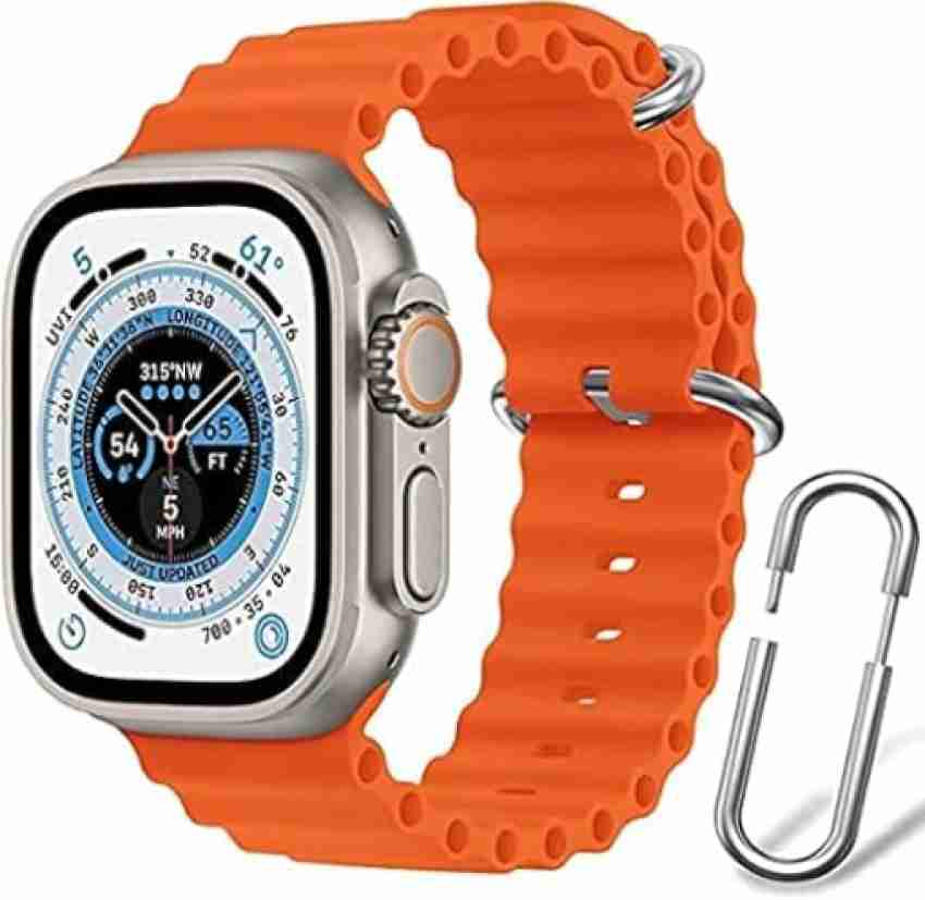 Clairbell HGT_561A_Ultra New Series Ultra Smart Watch Ultra Smartwatch Men  Women (Orange) Smartwatch Price in India - Buy Clairbell HGT_561A_Ultra New  Series Ultra Smart Watch Ultra Smartwatch Men Women (Orange) Smartwatch  online