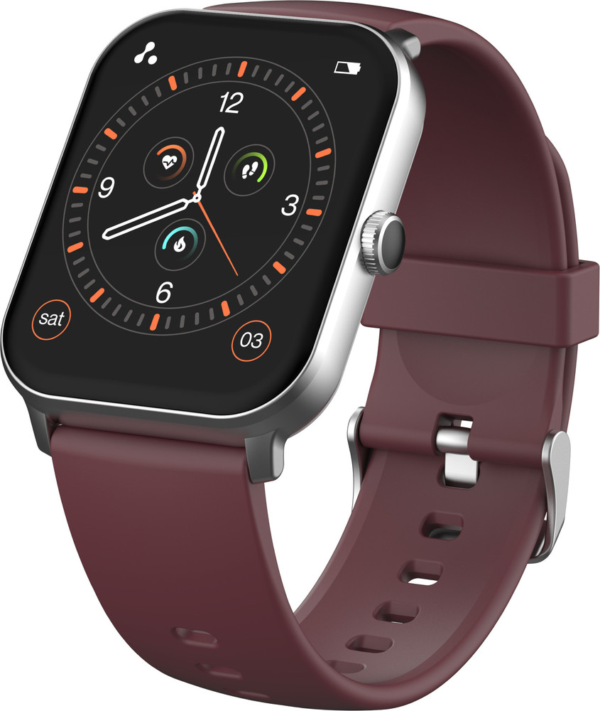 Ambrane Wise Eon Pro1.85 lucid display with BT calling Smartwatch