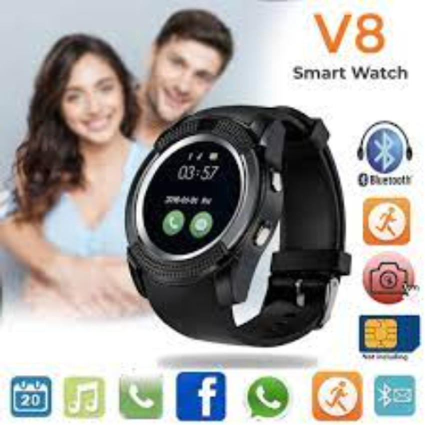 Smartwatch hotsell v8 waterproof