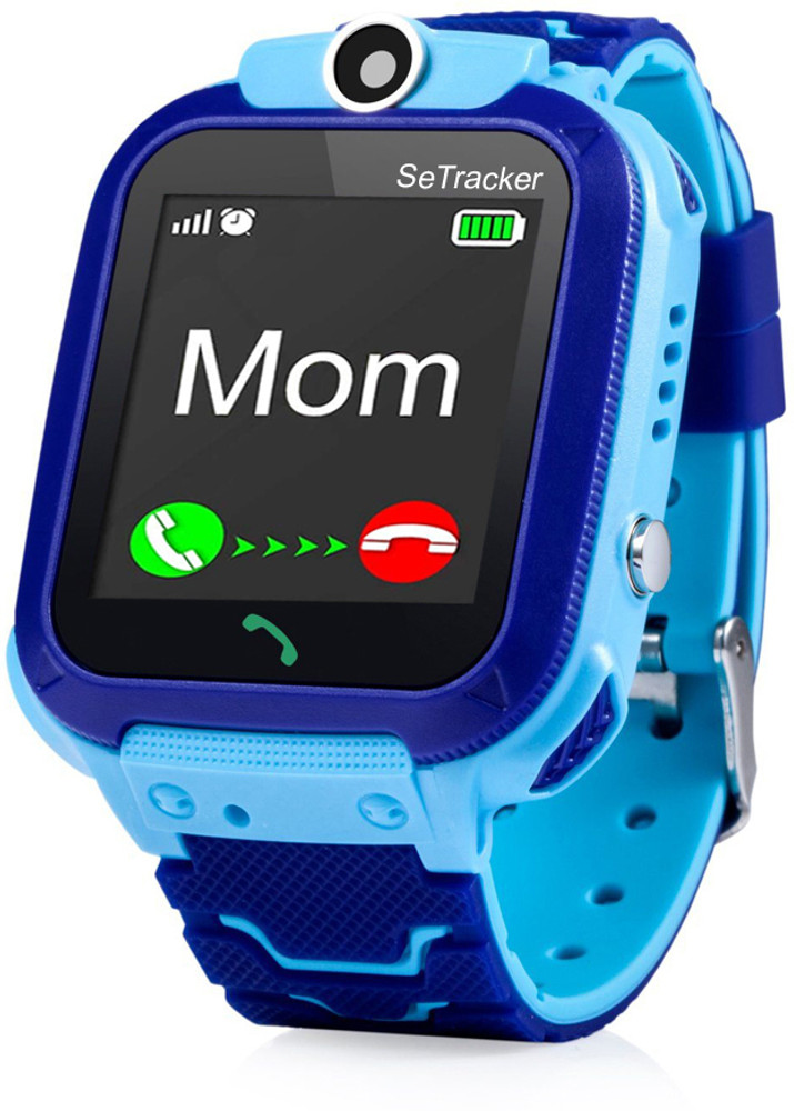 SeTracker SETLBS01 Touch Screen Safe Voice Kids Calling Smartwatch Blue Smartwatch Price in India Buy SeTracker SETLBS01 Touch Screen Safe Voice Kids Calling Smartwatch Blue Smartwatch online at Fli...