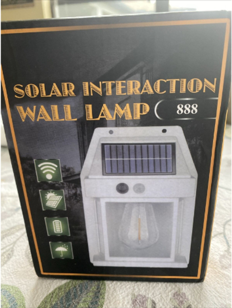 Solar interaction shop wall lamp price