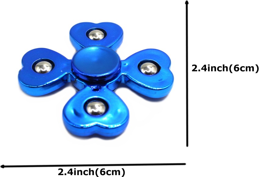 neoinsta shopping Very Beautiful And Great Quality 8 Sided Metal Spinner  Blue Color Design-10