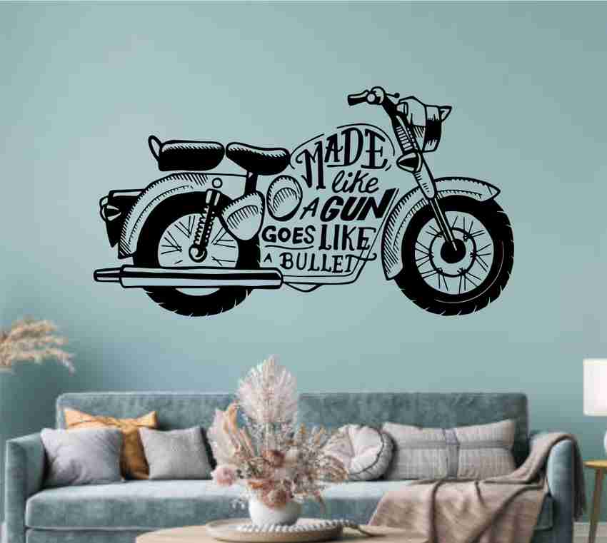 Royal enfield wall painting sale