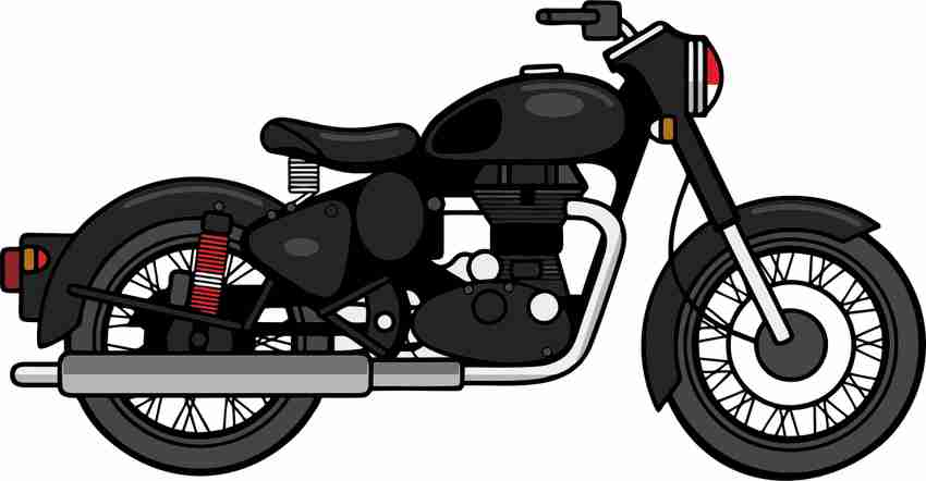 Azan Creation 73.66 cm Royal Enfield Bike Wall Sticker for Bedroom Size 73X38 CM Self Adhesive Sticker Price in India Buy Azan Creation 73.66 cm Royal Enfield Bike Wall Sticker