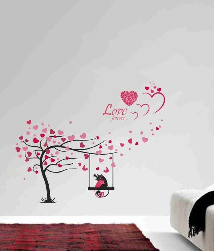 Romantic wall stickers for bedroom discount
