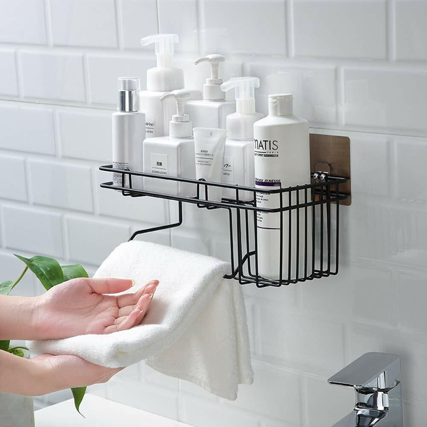 Bathroom sales hanging rack