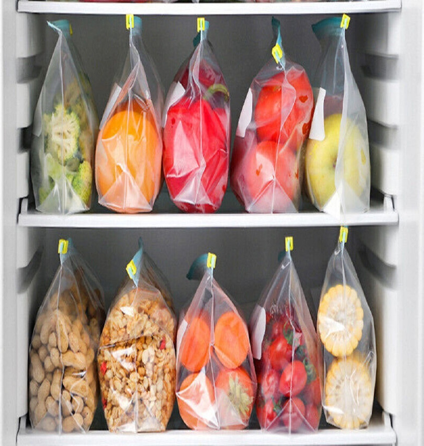 Solino Zip Lock Reusable Slider Fresh Fruit Vegetable Food Storage Freeze Zipper Pouch Plastic Storage Pouch Price in India Buy Solino Zip Lock Reusable Slider Fresh Fruit Vegetable Food Storage Freez...