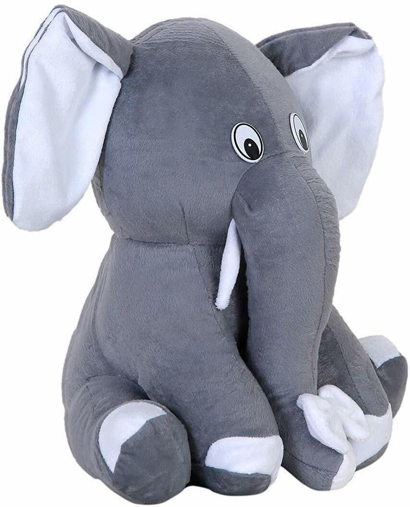 BSLTOY Microfiber Stuffed Animals Giant Elephant Soft Toy for Kids