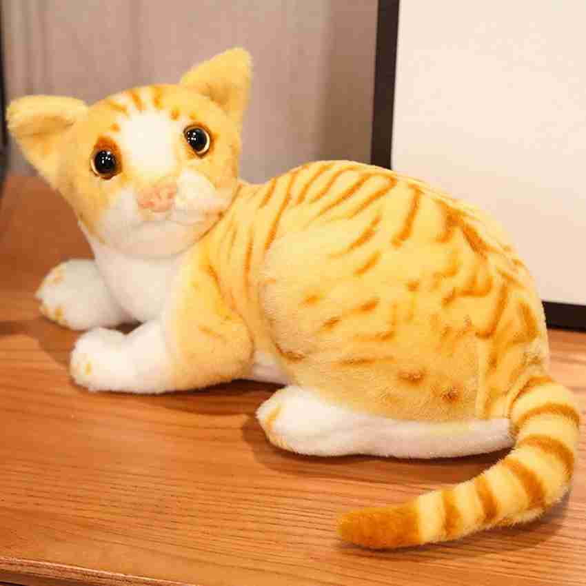 Biz Shopping Adorable Lying Cat Soft Plush Toy for Kids Pack of 1 30 cm Adorable Lying Cat Soft Plush Toy for Kids Pack of 1 shop