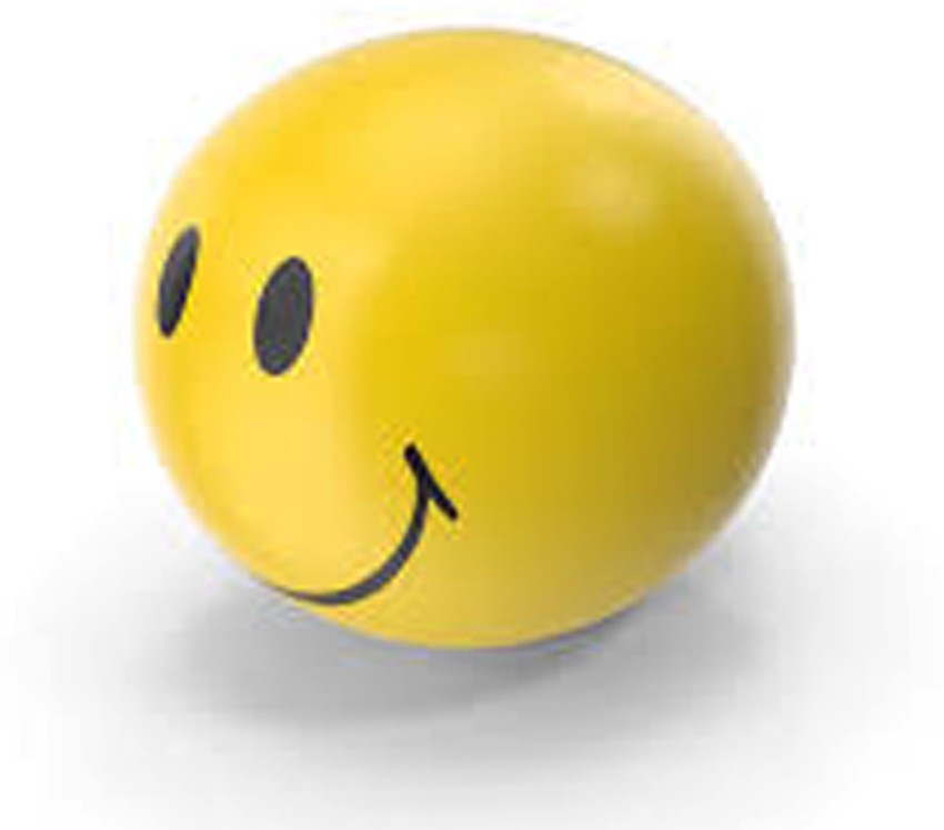 Ds Company 1 PCS Smiley Ball OR Smiley Squeeze Ball OR Soft Stress Relief  Ball - 7 cm - 1 PCS Smiley Ball OR Smiley Squeeze Ball OR Soft Stress  Relief Ball .