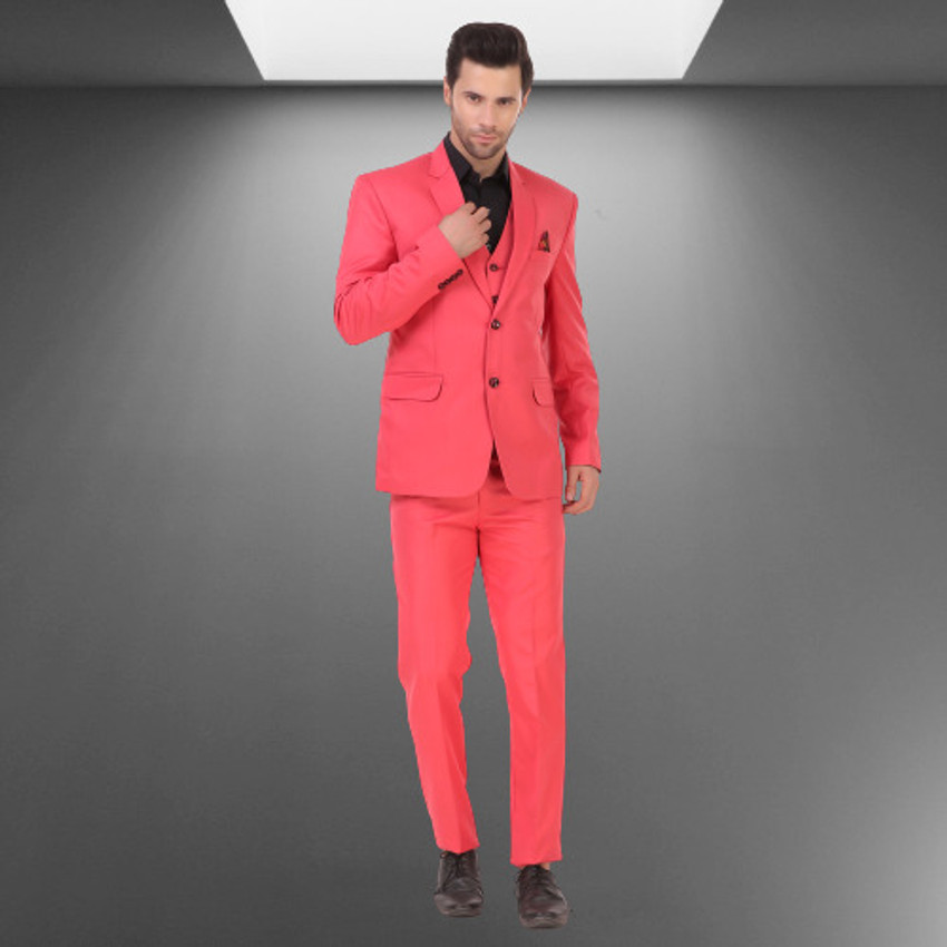 Crocks Club 3 PIECE SUIT SET COAT PAINT WAISTCOAT SET Solid Men Suit Buy Crocks Club 3 PIECE SUIT SET COAT PAINT WAISTCOAT SET Solid Men Suit Online at