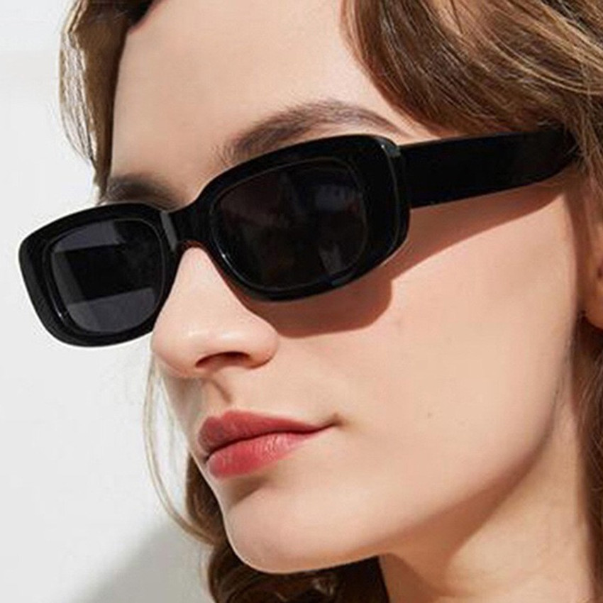 Square retro sunglasses on sale