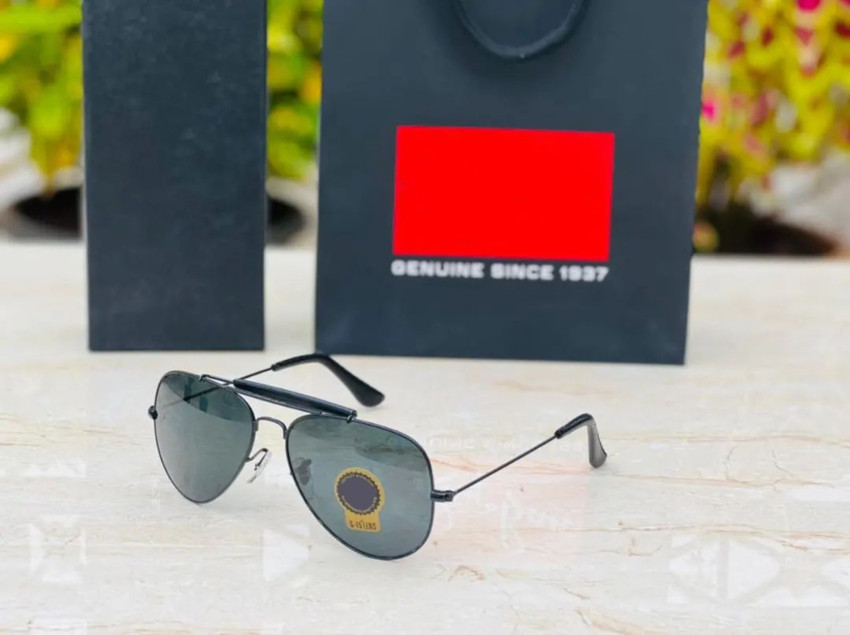 Buy kiliklo Aviator Sunglasses Black For Men Women Online Best