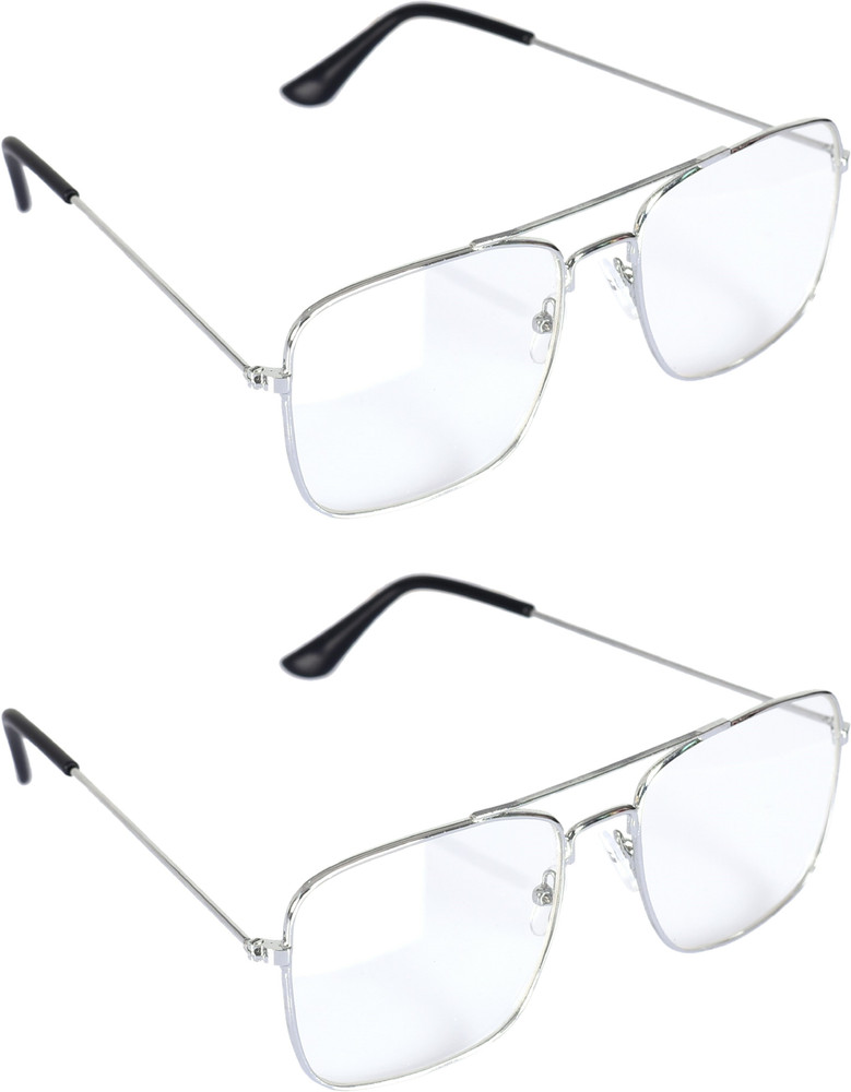 Buy PC STAR Retro Square Sunglasses Clear Clear For Men Women