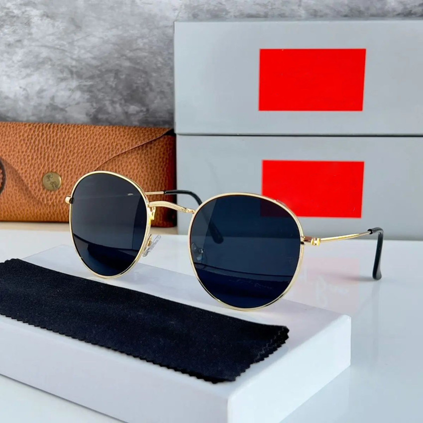 Buy STACTOR Clubmaster Sunglasses Black For Men Women Online