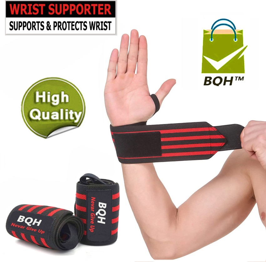 Fitness Mantra Wrist Band for Men & Women Gym Accessories|Wrist  Supporter|Wrist Wrap|Wrist Strap|Hand Grip Band|Weight Lifting  Band|WristElastic
