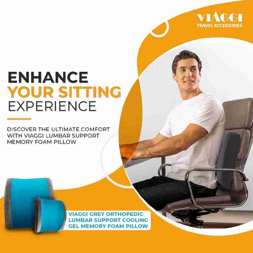 Lumbar support travel pillow online