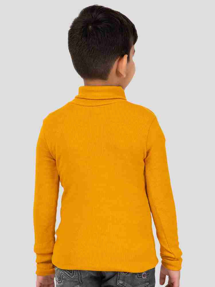 YHA Solid Round Neck Casual Boys Multicolor Sweater Buy YHA