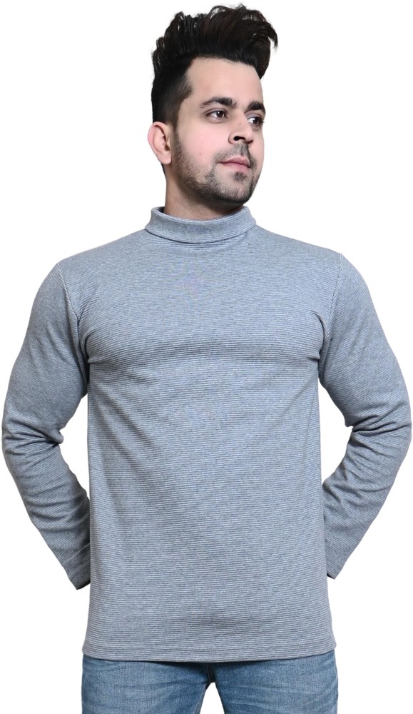 High Neck T-Shirts for Men