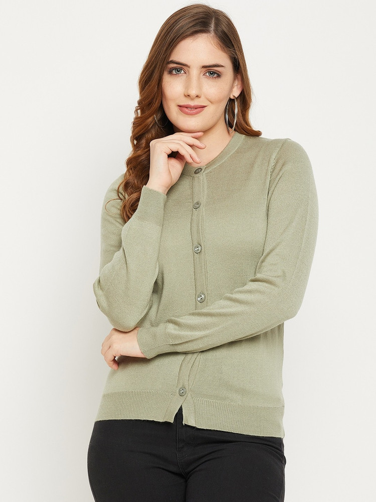 Army green deals womens sweater