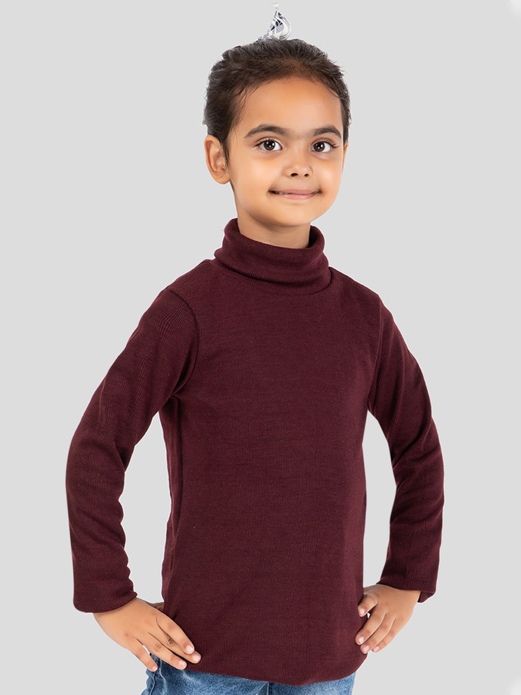 Girls maroon on sale sweater