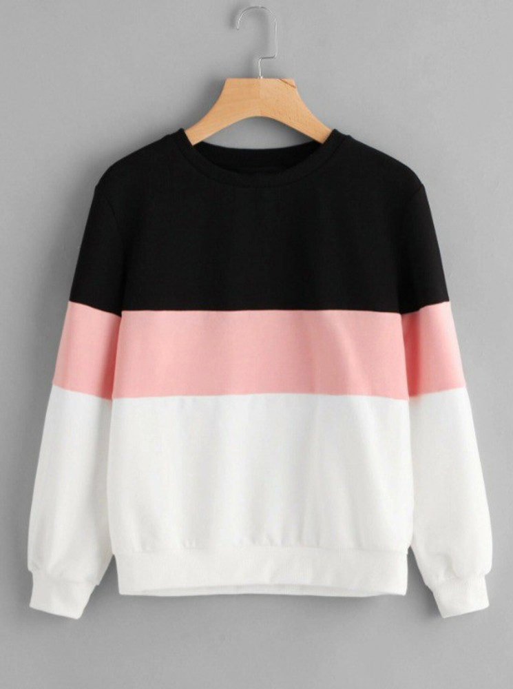 Try This Colorblock Men Round Neck Pink T Shirt Buy Try This