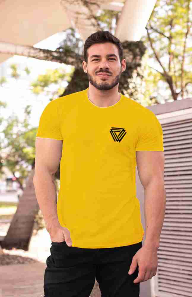 Yellow tshirt boys shop