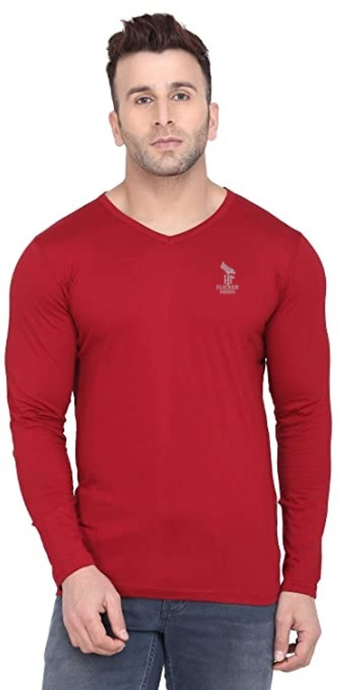 Flicker Hood Clothing Solid Men Turtle Neck Maroon T Shirt Buy Flicker Hood Clothing Solid Men Turtle Neck Maroon T Shirt Online at Best Prices in India Flipkart