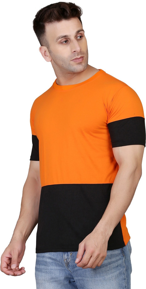 Orange t hot sale shirt combination