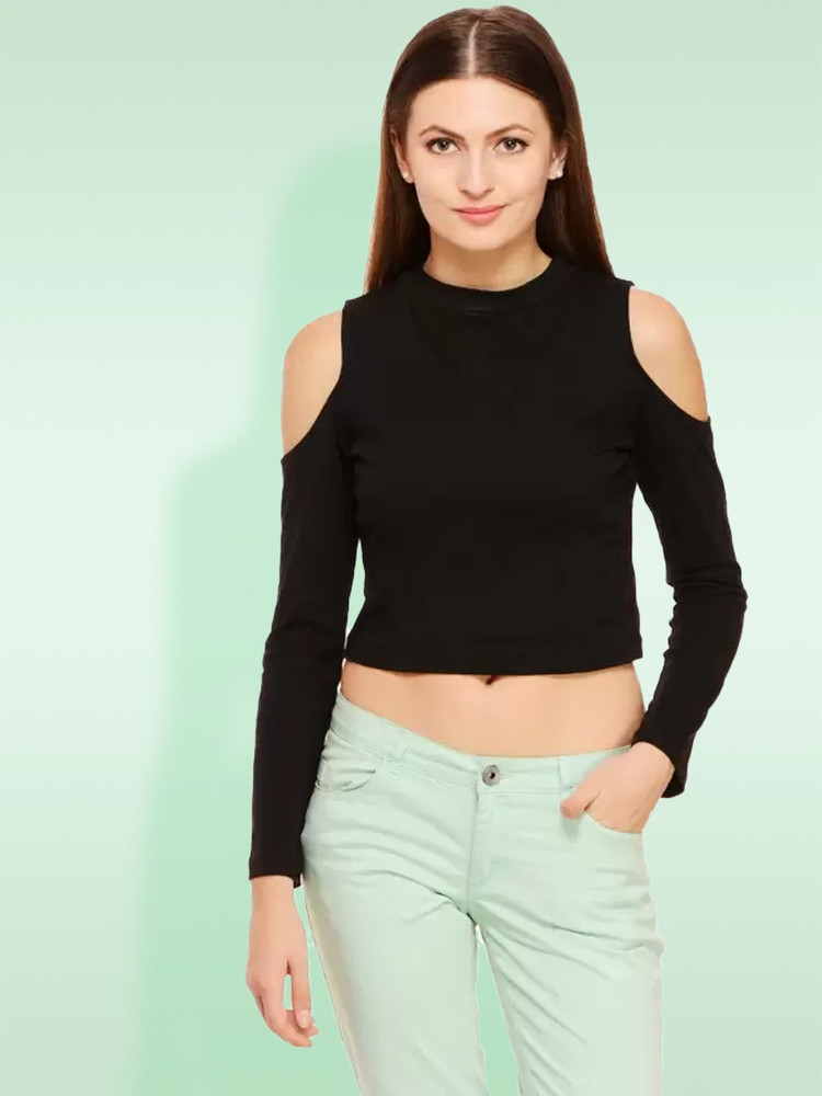 Cold shoulder tops flipkart deals