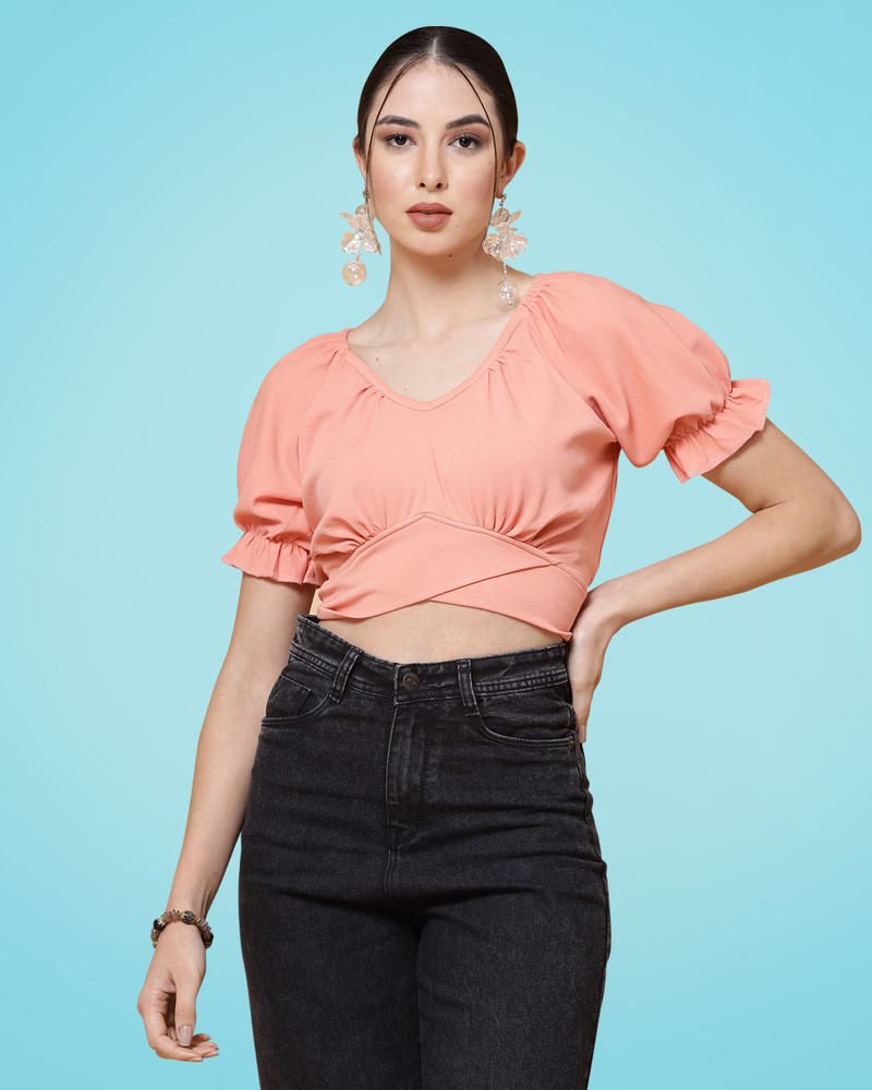 H and top m pink top