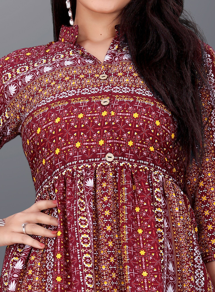 Sellous Casual Printed Women Multicolor Top Buy Sellous Casual