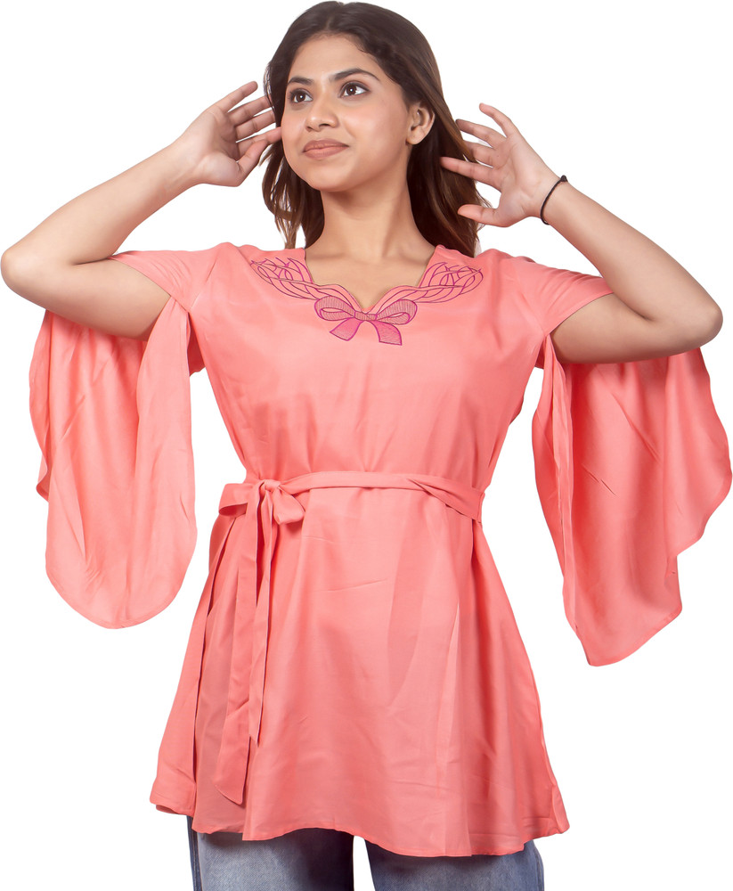 Vastmal Casual Solid Women Pink Top Buy Vastmal Casual Solid Women Pink Top Online at Best Prices in India Flipkart