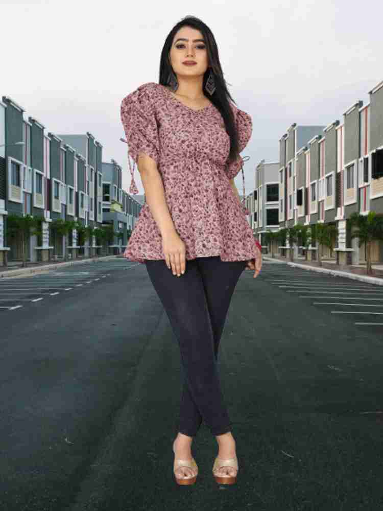 Frock type top on jeans discount