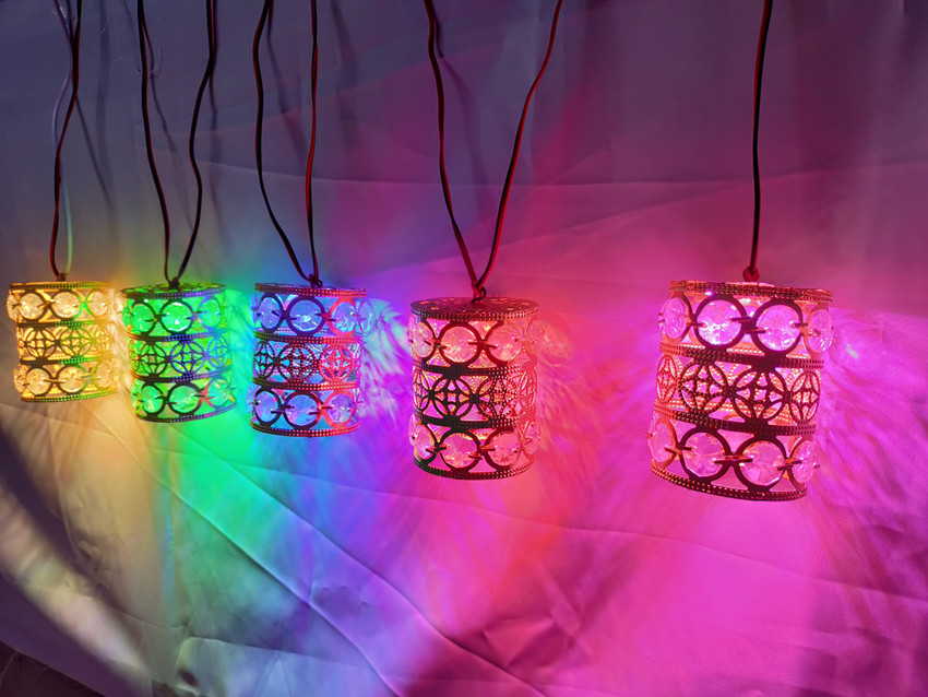 Nabhya LED Metal 5 IN 1 Door Hanging Bandanwar 3.2Ft Toran Auto Changing RGB Light Toran Price in India Buy Nabhya LED Metal 5 IN 1 Door Hanging Bandanwar 3.2Ft Toran