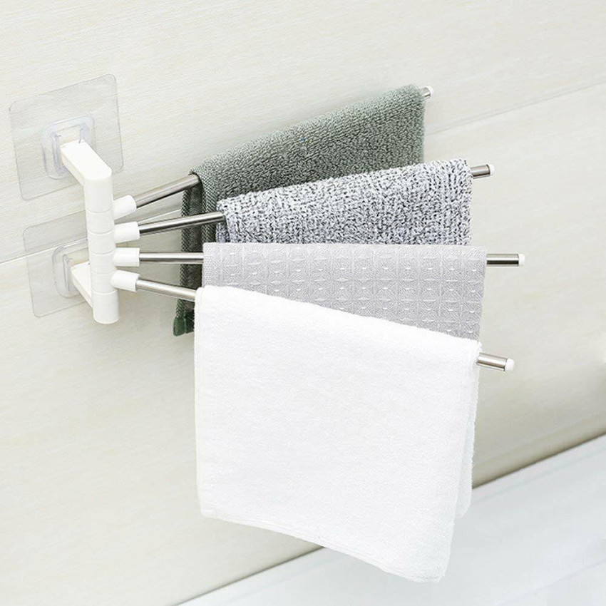Modinity 4 Bar Stainless Steel Folding Towel Hanging Holder Multi Towel Holder Price in India Buy Modinity 4 Bar Stainless Steel Folding Towel Hanging Holder Multi Towel Holder online at Flipkart