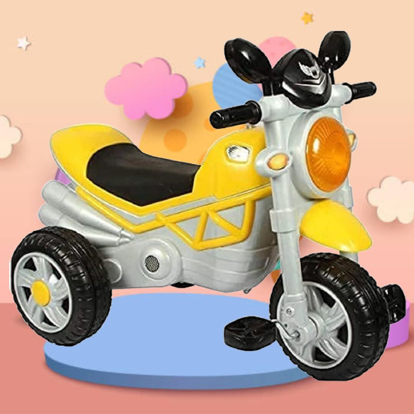 baby tone BABY TRICYCLE WITH MUSIC LIGHT MADE IN INDIA COLOR TYRE FOR 2 TO 5 YR KID Tricycle Price in India Buy baby tone BABY TRICYCLE WITH MUSIC