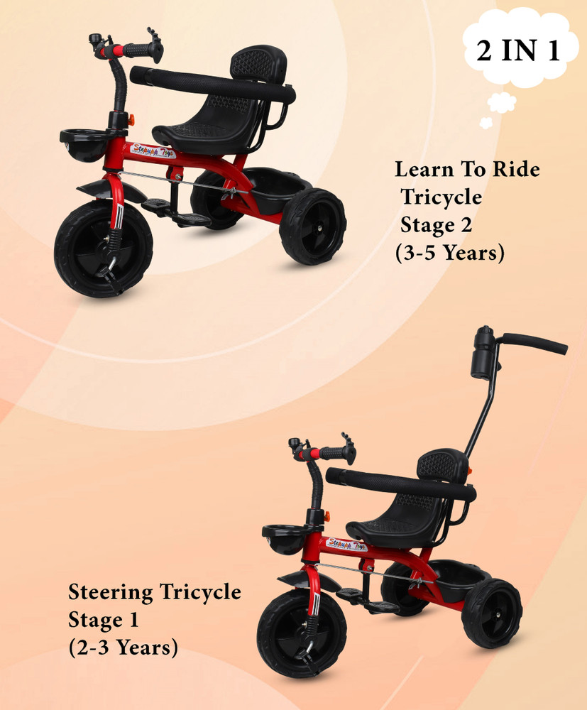 DASAN DASAN Tricycle for Kids Play Kids Ride on for 12 to 60 Months Boys Girls R1 L RED HNDL Tricycle Price in India Buy DASAN DASAN Tricycle for Kids Play Kids Ride on