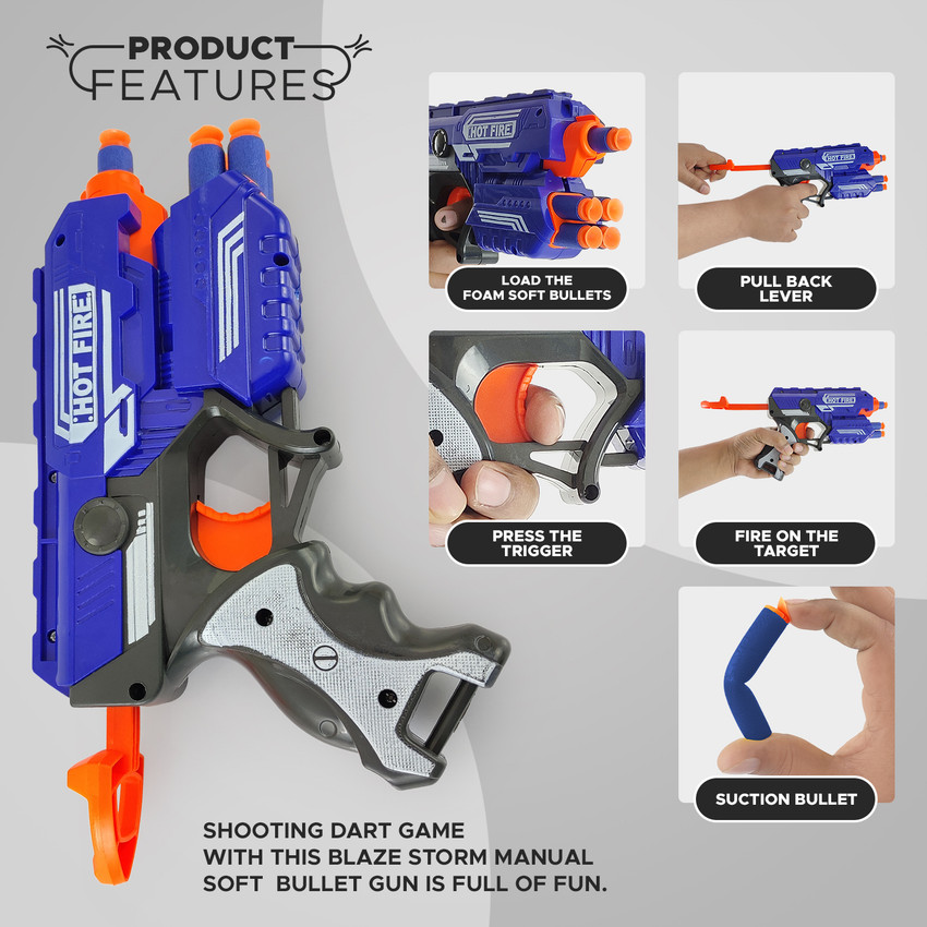 Blaze storm sale foam blaster