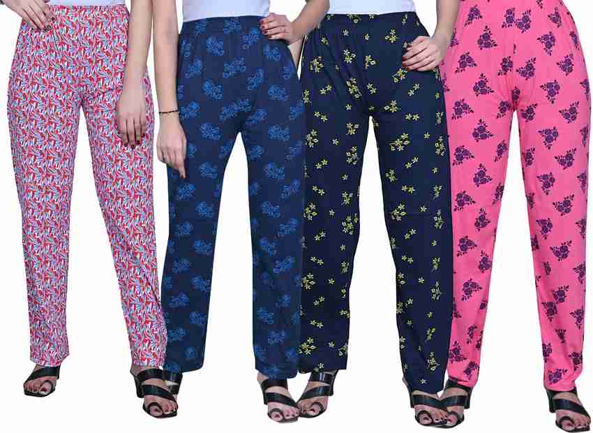 Women cotton night discount pants