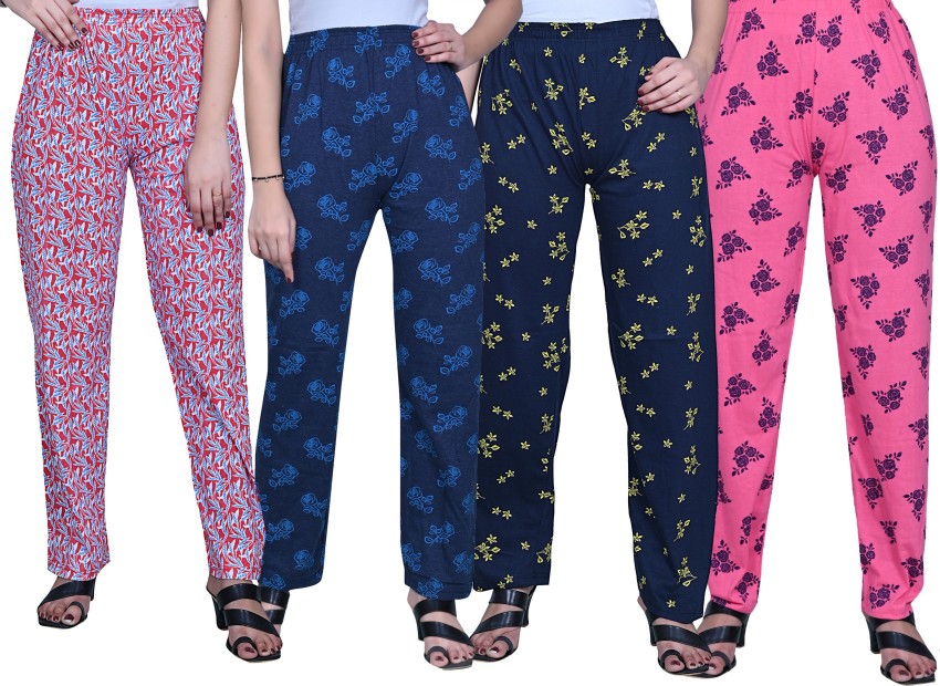 Buy Women & Girls Track Pant Lower Pajama Cotton Printed Lounge
