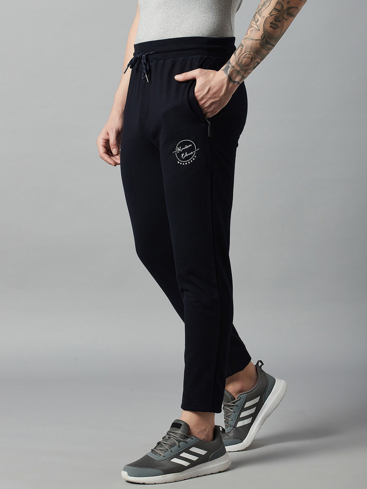Mountain Colours Solid Men Dark Blue Track Pants Buy Mountain