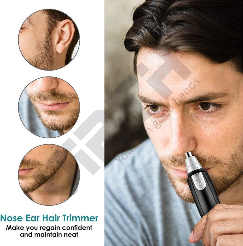 Virth Nose Ear Hair Trimmer AA Battery Operated Waterproof